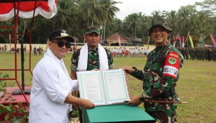 Wakil Bupati Tasikmalaya Cecep Nurul Yakin Membuka TMMD ke 121,” Ini Pesannya