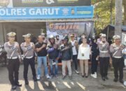 Polres Garut Gelar Operasi Patuh Lodaya 2024 Bagikan Helm Gratis dan Edukasi Lalu Lintas