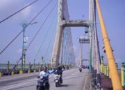 HUT Ke 67 Provinsi Riau, Diskominfotik Touring ke Siak Pakai Motor