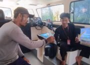 Satpolairud Polres Garut Bersama PKM Gelar Klinik Apung