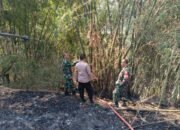 Lahan Kebun Bambu Luas 4.200 M3 Di Lalap Dijago Merah, Polsek Tarogong Kaler Cek Ke TKP