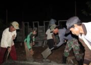 Satgas TMMD ke 121 Kodim 0612 Tasikmalaya Bersama Warga Bangun Masjid Al Gandara Di Kebut Siang Malam