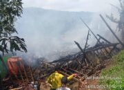 Kebakaran Hebat di Singajaya Tiga Unit Rumah Ludes Terbakar