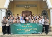 Polwan Polresta Tasikmalaya Gelar Bakti Religi Sambut Hari Jadi ke 76