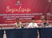Jelang Pendaftaran, KPU adakan Sosialisasi Penyusunan Visi Misi Bakal Calon Bupati Majalengka.