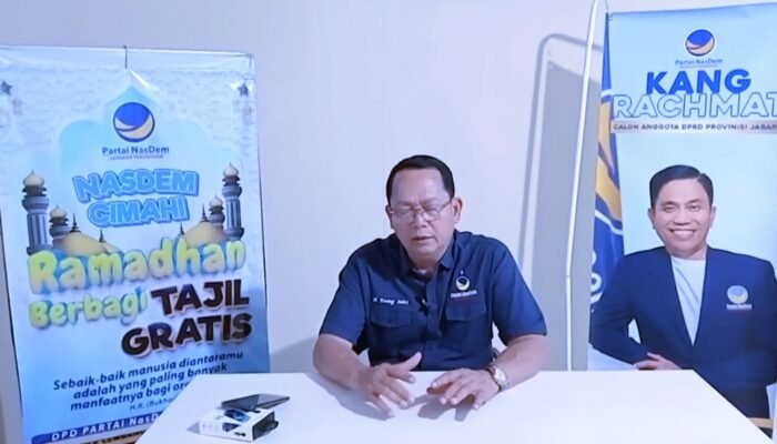 Partai NasDem Kota Cimahi Sambut Bahagia Pensiun Dikdik Suratno Nugrahawan sebagai Sekda