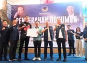 Giliran DPP Partai Nasdem Serahkan Dokumen untuk Paslon Dadang Supriatna-Ali Syakieb