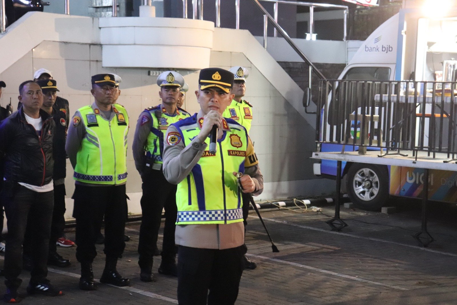 Ka.Polres Garut, AKBP Mochamad Fajar Gumilang Pimpin Operasi KRYD Gangguan kantibmas