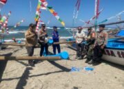 Tasyakur Nelayan Pelabuhan Cimari Garut, Pengamanannya Dilaksanakan Oleh Sat Pol Airud Polres Garut