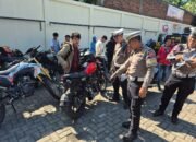 Operasi Razia Knalpot Brong Kolaborasi Antara Polsek Samarang, Sat Lantas Dan Samapta Polres Garut.