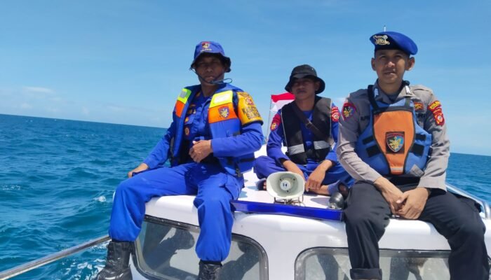 Satpolairud Polres Garut Tingkatkan Patroli Perairan Pantai Selatan Dalam Libur Panjang
