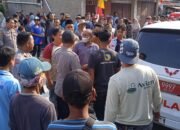 Seorang Laki-laki Gantung Diri Di Rumahnya Dilakukan Identikasi Polsek Leles Di Cek Ke TKP