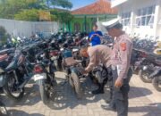 Polsek Banyuresmi Gencar Tertibkan Kendaraan Berknalpot Bising Tidak Sesuai Spesifikasi Teknis