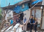 Rumah Roboh Di Cek Ke TKP Oleh Polsek Tarogong Kidul