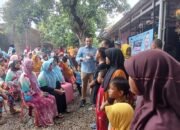 Pilkada Majalengka 2024 : Hari Ketiga Kampanye, Dena Disambut Meriah Ratusan Emak Emak Pakubeureum