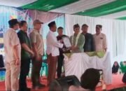 Bupati Bandung Menerima Serahterima PSU Komplek Bina Karya 2, Cileunyi
