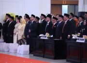 Taufik Hidayat Pimpin Rapat Paripurna Anggota DPRD Periode 2024-2029 Di Gedung Merdeka