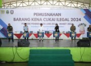 Pemdaprov Jabar dan Bea Cukai Musnahkan Barang Kena Cukai Ilegal Senilai Rp10,78 Miliar