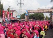 Ribuan Ambu Midang Kebaya Meriahkan HUT Kota Tasikmalaya Ke 23 Tahun