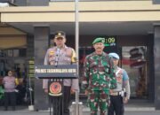 Jelang Pelantikan Presiden dan Wakil Presiden Sejumlah Polresta di Wilayah Priangan Menggelar Apel Gabungan dan Patroli Skala Besar