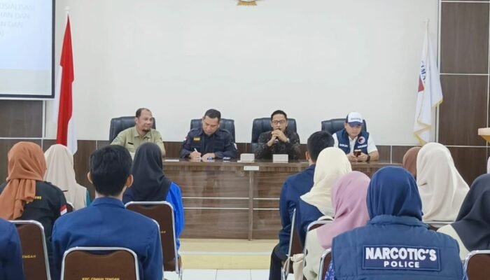Cegah Penyalahgunaan Narkoba Pada Pelajar Dan Mahasiswa, Bakesbangpol Kota Cimahi Gelar Sosialisasi P4GN