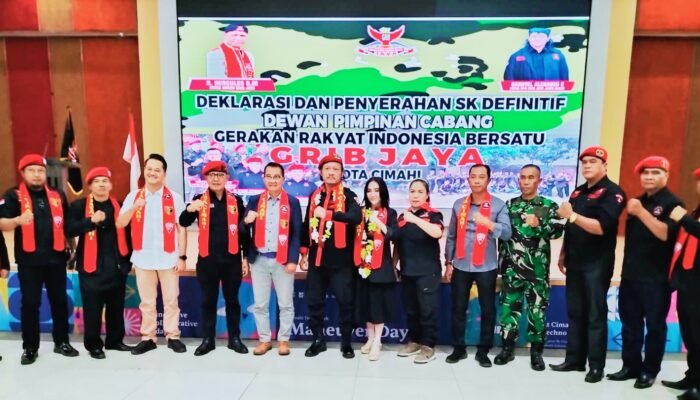 Wispa Lumban Raja Jadi Ketua DPC GRIB JAYA Kota Cimahi