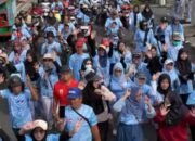 Masyarakat Bojong Kaum Tumpah Ruah Mengikuti Jalan Santai Bersama Viman Alfarizi Ramadhan