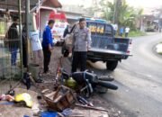 Motor VS Mobil Tanki Bertabrakan, Pengendara Motor Mengalami Luka-luka