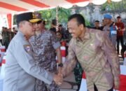 Sekda Dewa Made Indra Hadiri Apel Gelar Pasukan Operasi Puri Agung
