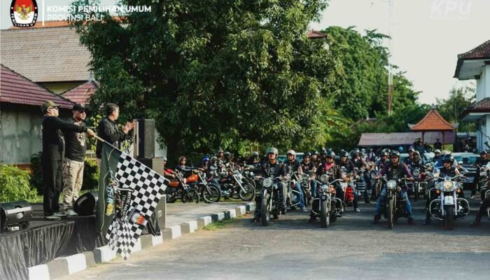 Sosialisasi Pilkada 2024 “Ride Music Motor For Democracy”