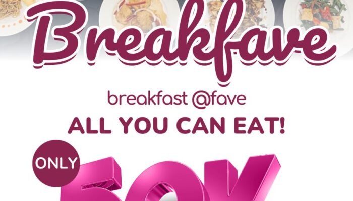 Nikmat All You Can Eat Breakfast di favehotel Braga Hanya dengan 50 Ribu!