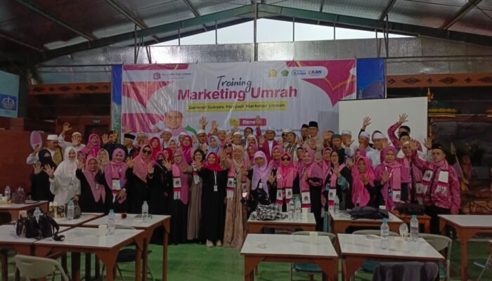 PT. MHU Gelar Training Marketer Umroh Dan Haji Se Jabar Pembayarannya Bisa COD, Bayar Belakangan, Menabung di BSI dan Dana Talang