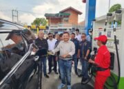 Dorong Pertumbuhan Ekonomi Lokal, SPBU Rancabango Di Resmikan PJ Bupati Kabupaten Garut Barnas Adjidin