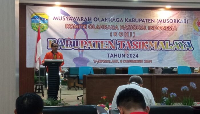 Melalui Aklamasi Ery Purwanto Dinobatkan Jadi Ketua KONI Kabupaten Tasikmalaya