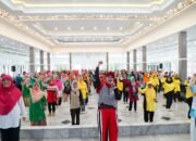 Pemkab Garut Gelar Senam Bersama Sebagai Kampanye 16 Hari Anti Kekerasan Terhadap Perempuan