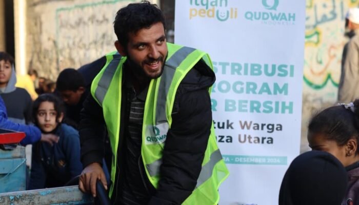 Perjuangan Itqan Peduli di Akhir Tahun 2024: Distribusi Air Bersih ke Palestina