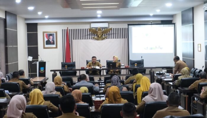 Rapat Persiapan Hari Jadi Kabupaten Garut ke -212 di Gelar di Ruangan Setda