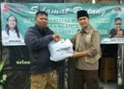 KPJ Kab Bandung Salurkan Sembako Titipan Rumah Zakat, Puluhan Pengamen Anggota KPJ Sumringah