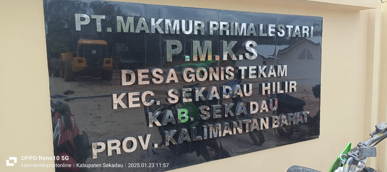 Terkuak PT Makmur Prima Lestari (MPL) Bangun PKS Tanpa Kebun Sawit