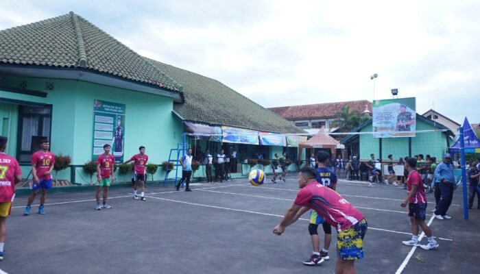 Denpom/III/2 Garut Selenggarakan Turnamen Bola Voli Ngabuburit ke-12 Tahun 2025 tingkat Kabupaten Garut Resmi Dibuka