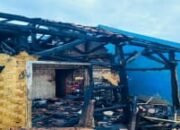 Rumah Emah Terbakar Hangus Ludes Tanpa Sisa Di Kabupaten Garut Karangtengah Hanguskan Rumah Warga, Tidak Ada Korban Jiwa