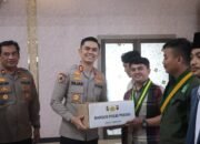 Polres Garut Bagikan Baksos Bersama Elemen Mahasiswa dan OKP