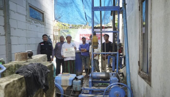 BMH Jabar Hadirkan Sumur Bor Titik Ke- 12 Di Masjid Arridho Kadungora Garut