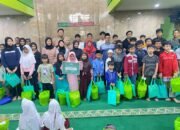 Itqan Peduli dan BMT Itqan Salurkan 50 Paket Alat Tulis untuk Yatim Dhuafa di Masjid Al-Huda