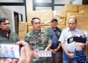 Satgas Gabungan TNI Sita Ribuan Bungkus Rokok Ilegal, Lima Orang Berhasil Diamankan