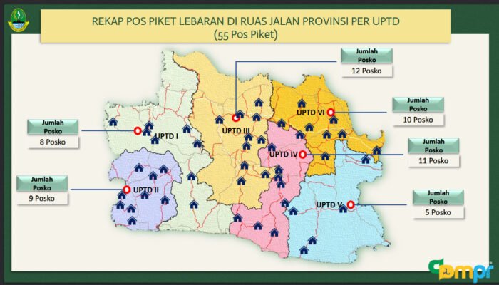 Pemprov Jabar Siapkan 55 Posko Piket Lebaran: Layanan Istirahat dan Informasi Jalur Mudik Aman