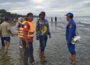 Lagi-Lagi Wisatawan Asal Bandung Tenggelam, Kali ini Tenggelam di Pantai Karang Papak, Tim SAR Lakukan Pencarian