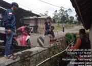 Tiga Rumah dan Sebuah Kolam Warga Rusak Berat Akibat Luapan Banjir Pasirwangi Garut Kerugian Capai Rp 10 Juta