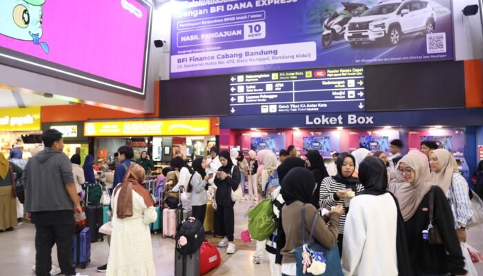 Lonjakan Penumpang saat Libur Kenaikan Isa Almasih, KAI Daop 2 Bandung Optimalkan Pelayanan”
