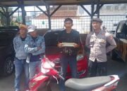 Polsek Limbangan Serahkan Satu Unit Sepeda Motor